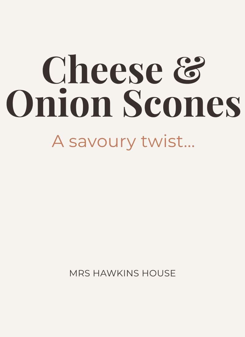 Cheese and Onion Scones