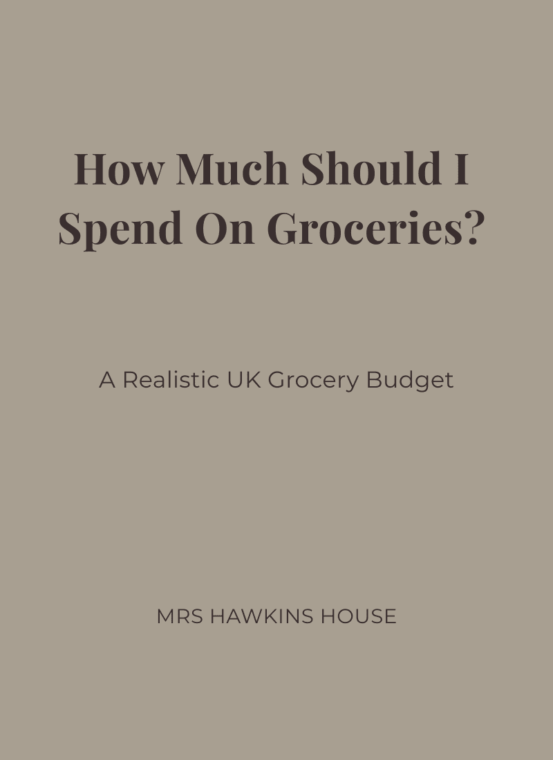 How Much Should I Spend On Groceries? A Realistic UK Grocery Budget