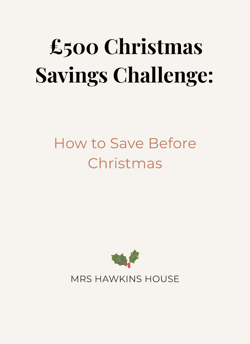 £500 Christmas Savings Challenge: How to Save Before Christmas 2026